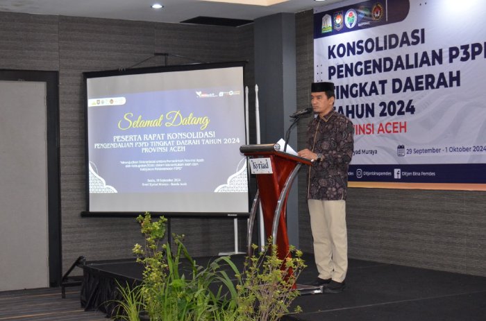 DPMG Aceh Laksanakan Rapat Konsolidasi Pengendalian P3PD Tingkat Daerah Tahun 2024