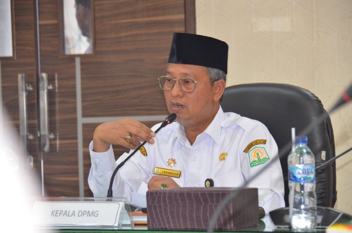 Kadis DPMG Aceh Buka Rakor Penetapan dan Penegasan Batas Gampong Se Aceh Tahun 2025